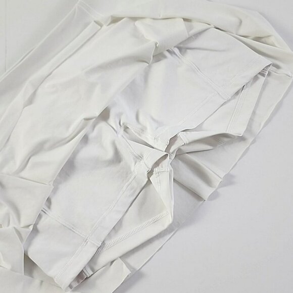 Lululemon Lost In Pace Skort Skirt White Flowy Lightweight Size 10 Regular - Picture 11 of 15